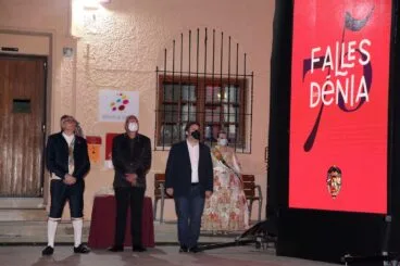 Jaume Bertomeu junto a Vicent Grimalt y Óscar Mengual