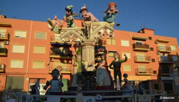 Monumento de Baix la Mar de las Fallas 2019