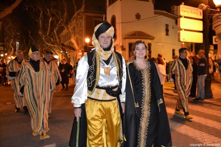 Mig Any Moros y Cristianos 2016 - Entraeta de la recepción de las capitanías