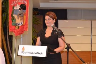 Gala 50 Aniversario Falla Saladar – Presentadora