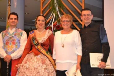 Gala 50 Aniversario Falla Saladar – Histórico de cargos de la falla