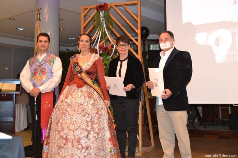 Gala 50 Aniversario Falla Saladar - Histórico de cargos de la falla