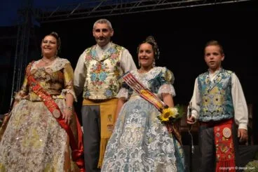 Cargos de Darrere del Castell 2014 en el Día del Fallero