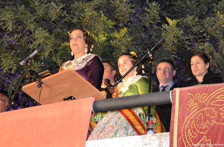 Crida de las falleras mayores de Dénia 2016 - Marina y Alejandra