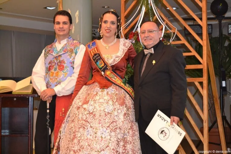 Gala 50 Aniversario Falla Saladar - Histórico de cargos de la falla