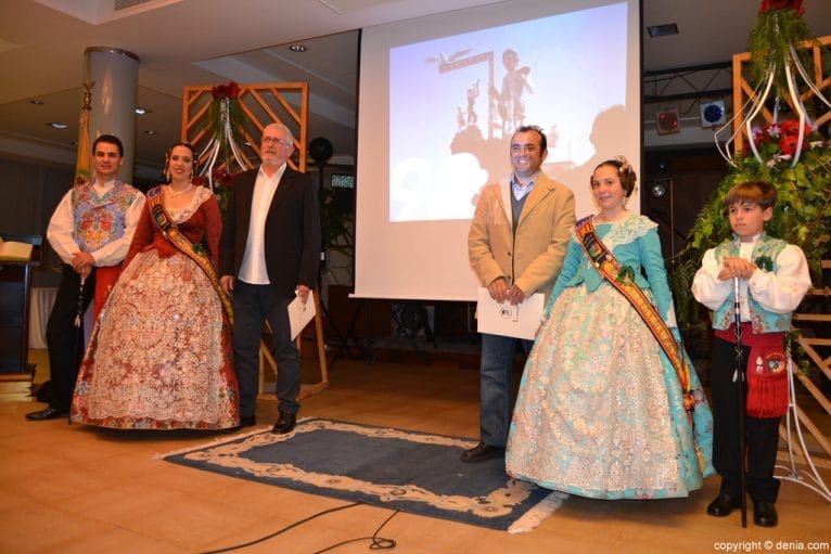 Gala 50 Aniversario Falla Saladar - Histórico de cargos de la falla