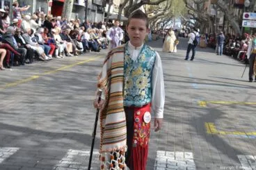 Ofrenda de flores Fallas de Dénia 2014 – Darrere del Castell – Alvaro Marco