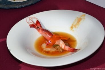 5º Concurso Internacional de Cocina Creativa de la Gamba Roja de Dénia – Plato de Álvaro Abad