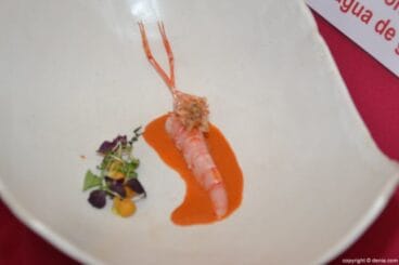 5º Concurso Internacional de Cocina Creativa de la Gamba Roja de Dénia – Plato de Marc Lorés Penadés