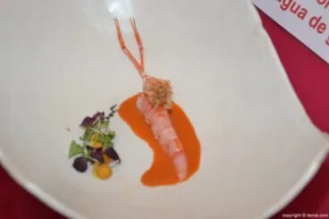 5º Concurso Internacional de Cocina Creativa de la Gamba Roja de Dénia – Plato de Marc Lorés Penadés