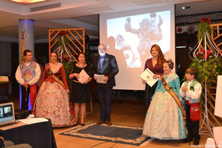 Gala 50 Aniversario Falla Saladar - Histórico de cargos de la falla