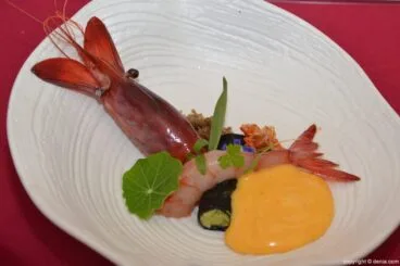 5º Concurso Internacional de Cocina Creativa de la Gamba Roja de Dénia – Plato de Fernando Ferrero Madueno