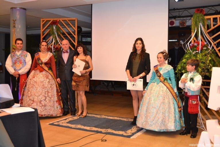 Gala 50 Aniversario Falla Saladar - Histórico de cargos de la falla