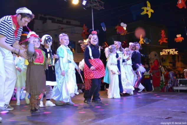 33 Carnaval infantil Dénia 2016 Desfile de participantes