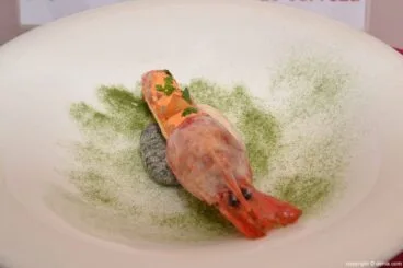 5º Concurso Internacional de Cocina Creativa de la Gamba Roja de Dénia – Plato de Alfredo Abril Cervera