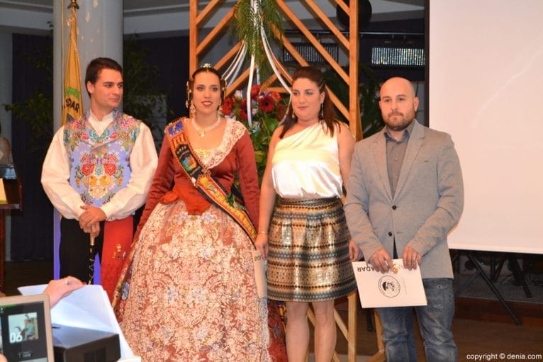 Gala 50 Aniversario Falla Saladar - Histórico de cargos de la falla