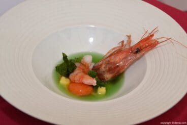 5º Concurso Internacional de Cocina Creativa de la Gamba Roja de Dénia – Plato de Iván Serrano Raboso