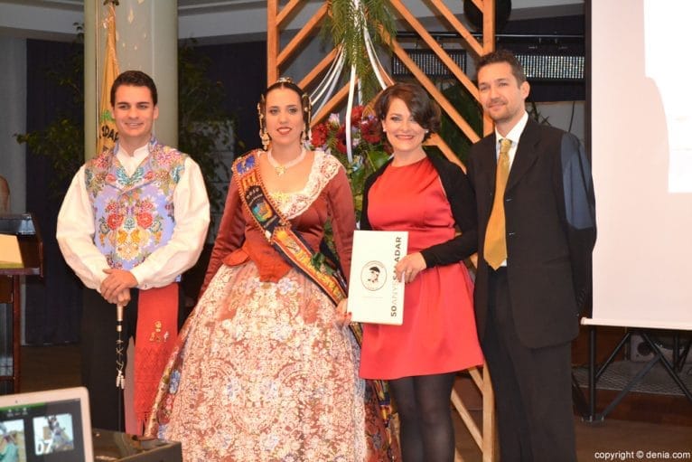 Gala 50 Aniversario Falla Saladar - Histórico de cargos de la falla