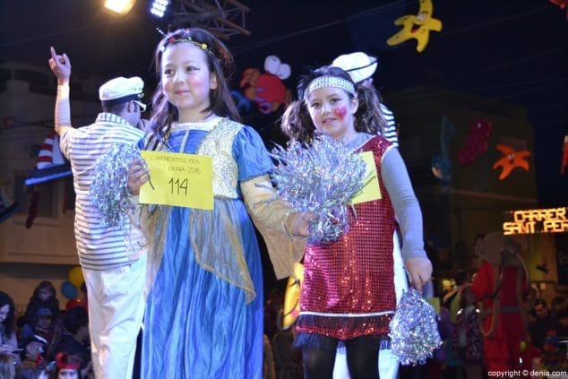 37 Carnaval infantil Dénia 2016 Desfile de participantes