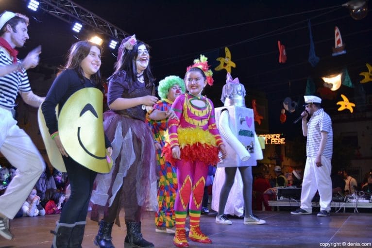 Carnaval infantil Dénia 2016 - Desfile de participantes
