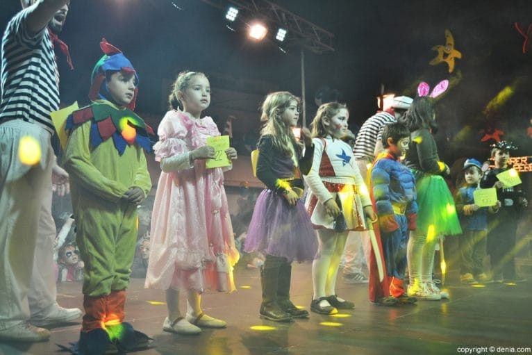 Carnaval infantil Dénia 2016 - Desfile de participantes