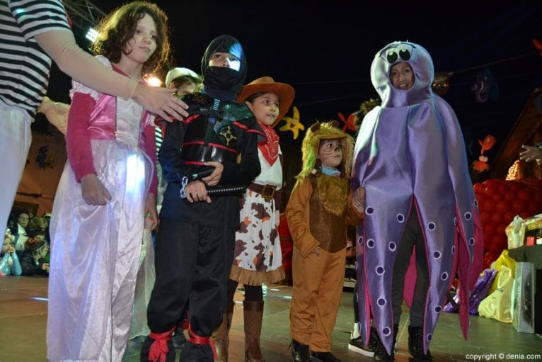 Carnaval infantil Dénia 2016 - Desfile de participantes