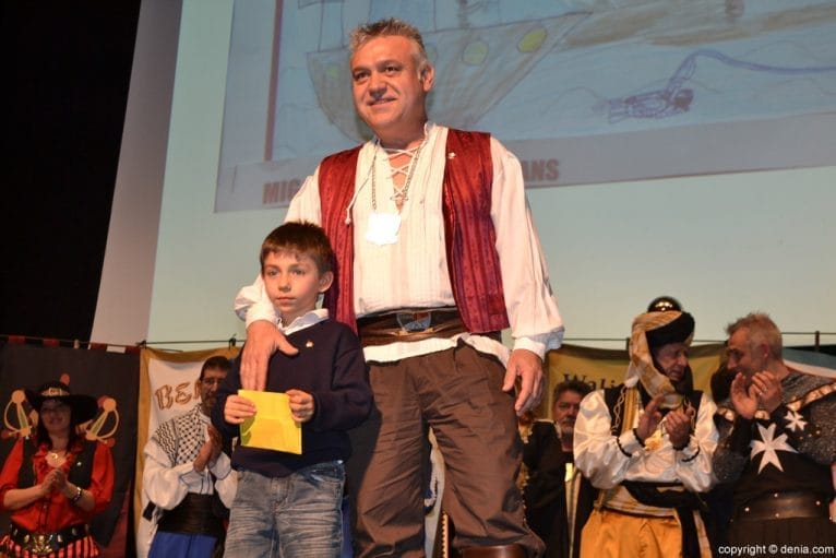 Concurso dibujo Mig Any Dénia 2016 - ganador Filà Marins Corsaris