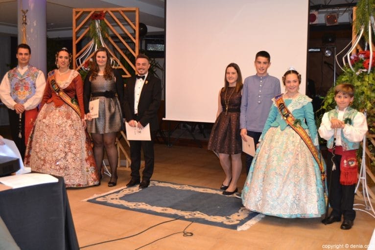 Gala 50 Aniversario Falla Saladar - Histórico de cargos de la falla