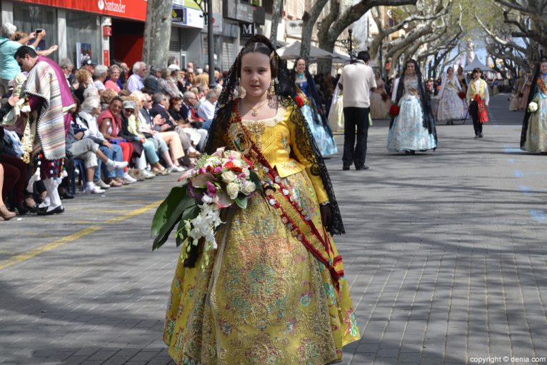 Ofrenda de flores Fallas de Dénia 2014 - Saladar - Marta Luisa López