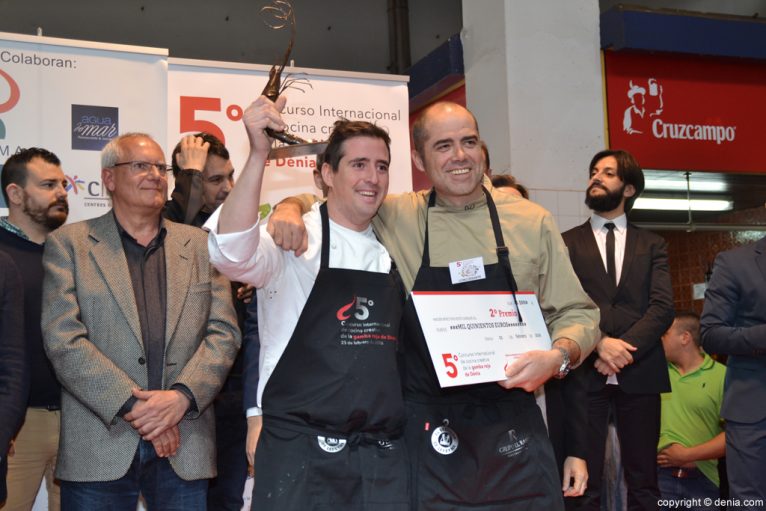 5º Concurso Internacional de Cocina Creativa de la Gamba Roja de Dénia - 2º premio Guillermo Marín