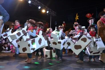 Carnaval infantil Dénia 2016 – Desfile de participantes