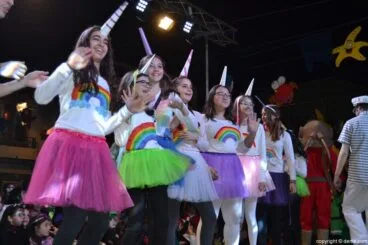 Carnaval infantil Dénia 2016 – Desfile de participantes