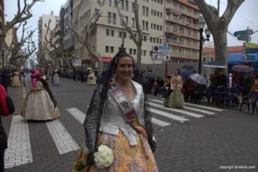 Ofrenda Flores Fallas Dénia 2015 – Falla Darrere del Castell
