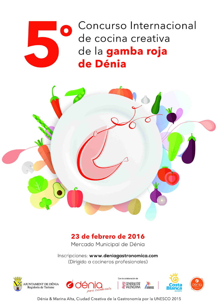 5º Concurso Internacional de Cocina Creativa de la Gamba Roja de Dénia