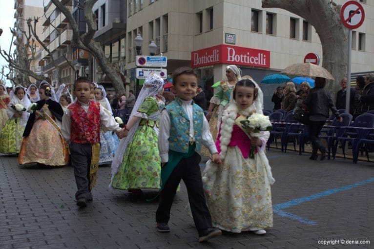 Ofrenda Flores Fallas Dénia 2015 - Falla Saladar