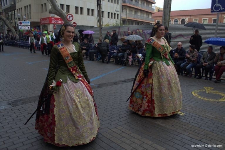 Ofrenda Flores Fallas Dénia 2015 - Falla Saladar
