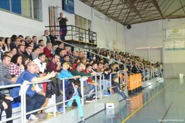 Aspecto de la grada