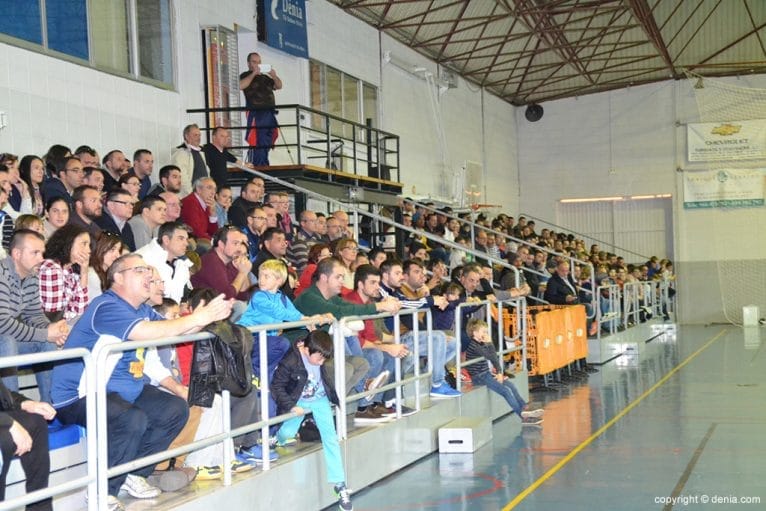 Aspecto de la grada
