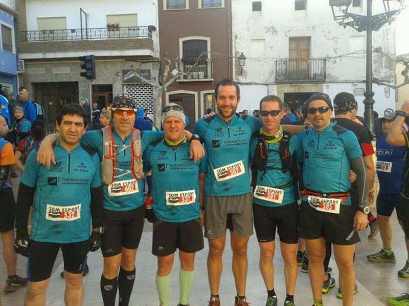 Atletas del CA Baleària Diànium