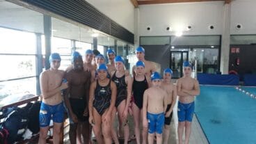 Cadetes del CN Dénia en Benissa