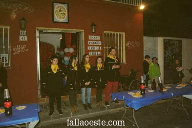 Cargos de la falla Oeste 2016 en el casal