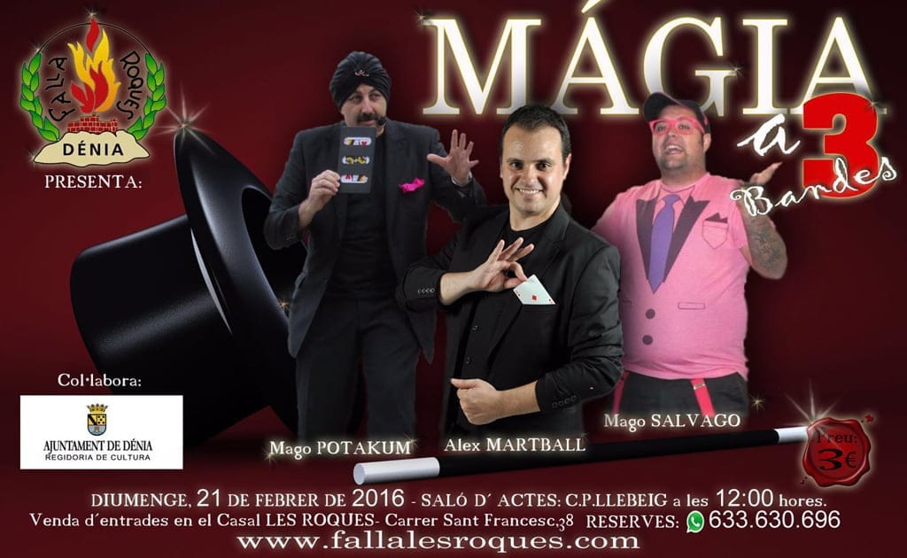 Espectáculo de magia Les Roques