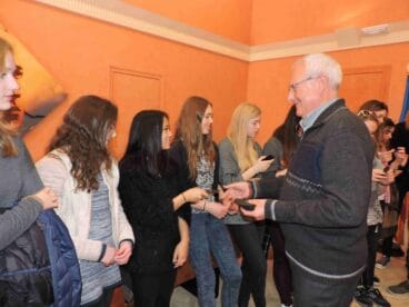 Estudiantes de Oldenburg en el Ayuntamiento de Dénia