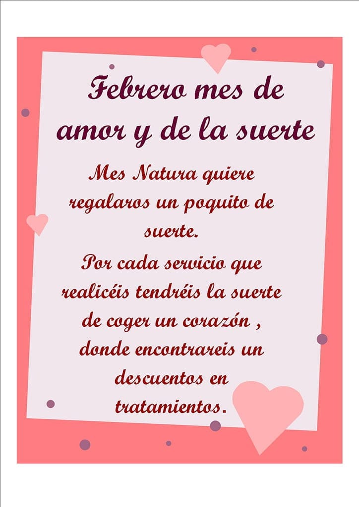 Febrero mes de amor en Més Natura