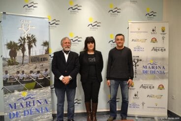 Gabriel Martínez junto a Marián Tamarit y Miguel Camarena