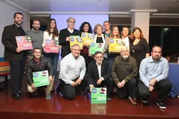 Ganadores de los premios 100×100 Fundació
