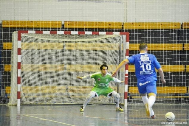 Espectacular remontada del Dénia Futsal ante el Manzanares FS 5 Gol de Javi Lliria