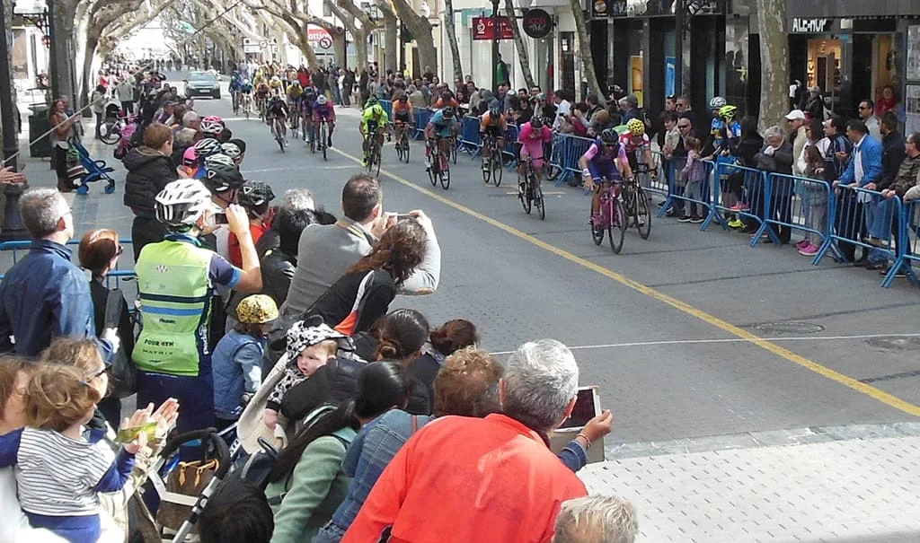 Gran ambiente en meta