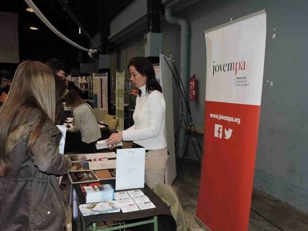 La Fira de l'Estudiant, lista para atender a más de 1.000 alumnos estos días 2 Jovempa en la Fira de lEstudiant