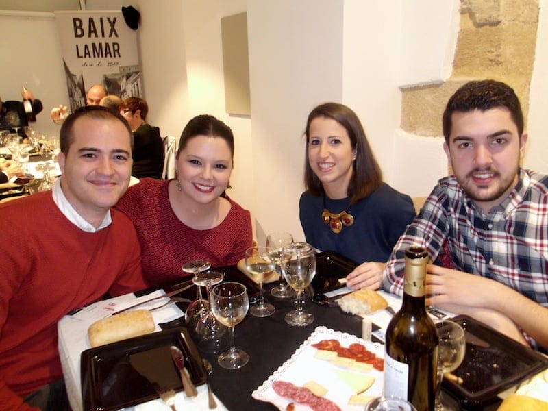 Laura, Jose, Marta e Iván
